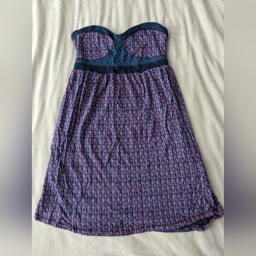 Roxy strapless mini dress